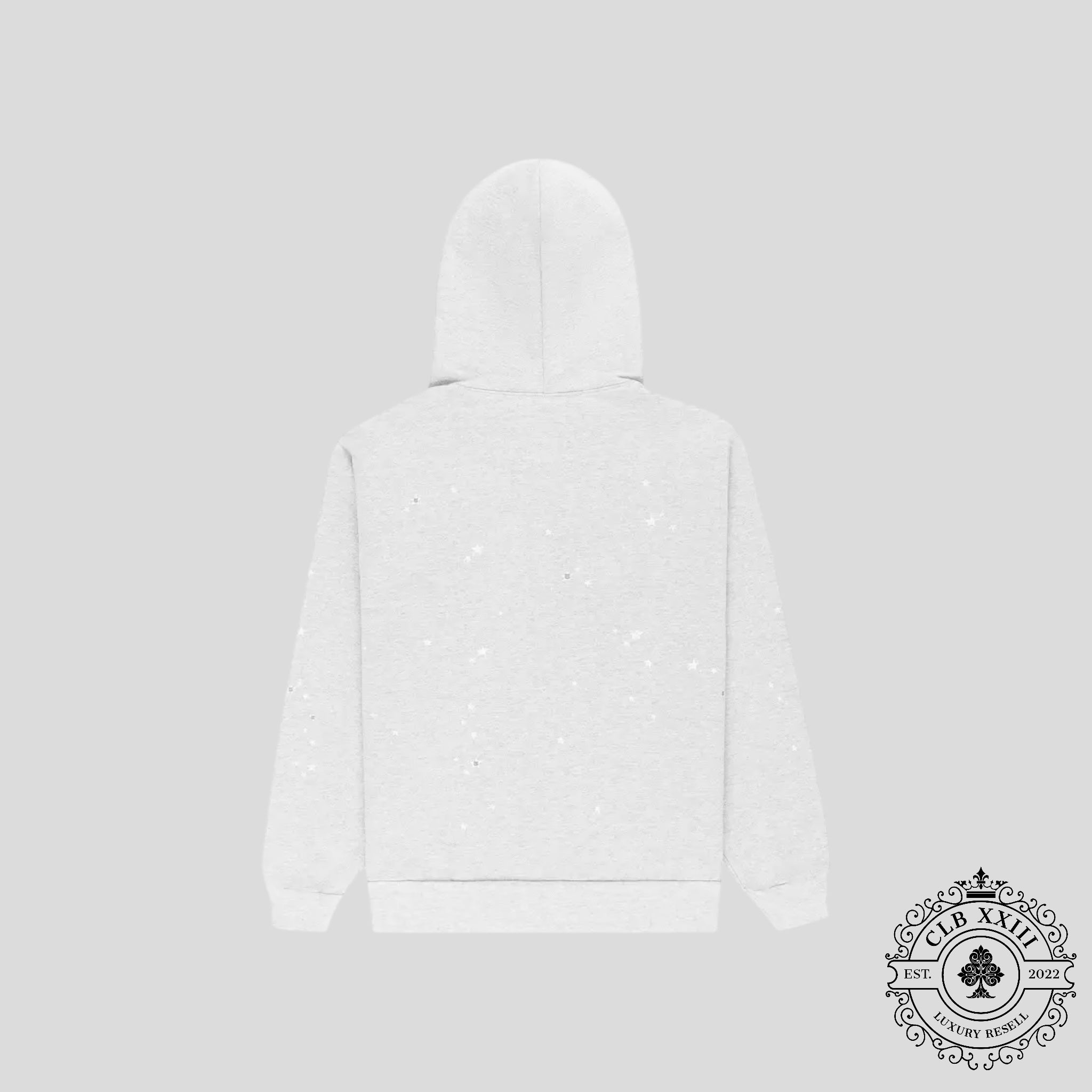 Sp5der Atlanta Full Zip Hoodie Heather Grey