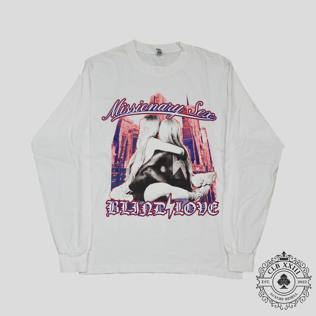 Blind Love Missionary Sex Long Sleeve T-Shirt