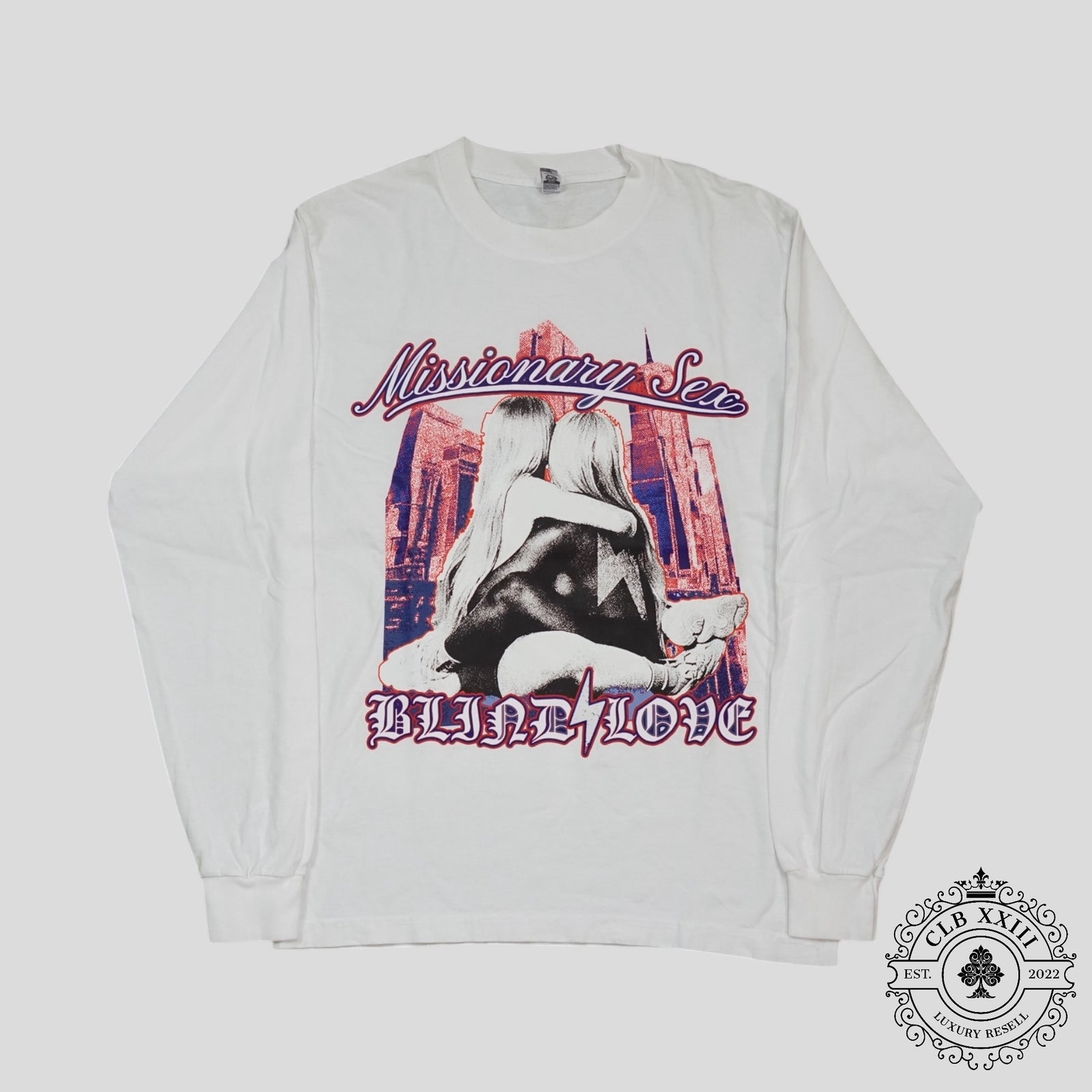 Blind Love Missionary Sex Long Sleeve T-Shirt