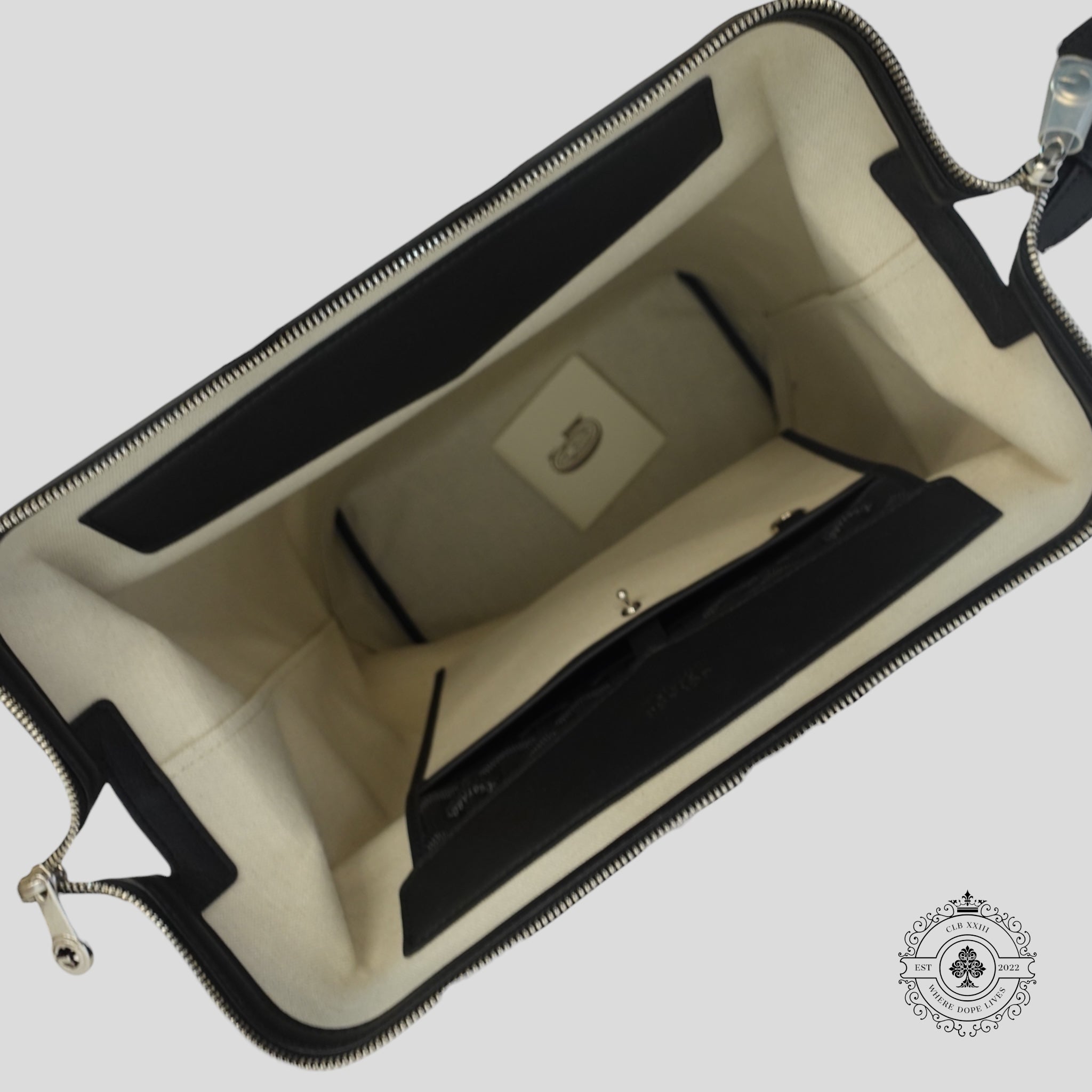 Goyard Jet Black Cisalpin Backpack