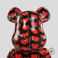 Bearbrick Black Heart 1000%