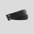 Chrome Hearts Leather Cross Patch Belt Strap