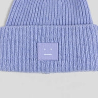 Acne Studio Large Face Beanie in Baby Blue