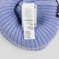 Acne Studio Large Face Beanie in Baby Blue