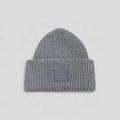 Acne Studio Large Face Beanie in Grey
