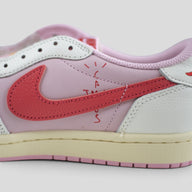 Air Jordan 1 Retro Low OG SP Travis Scott Sail Tropical Pink (PS)