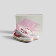 Air Jordan 1 Retro Low OG SP Travis Scott Sail Tropical Pink (PS)