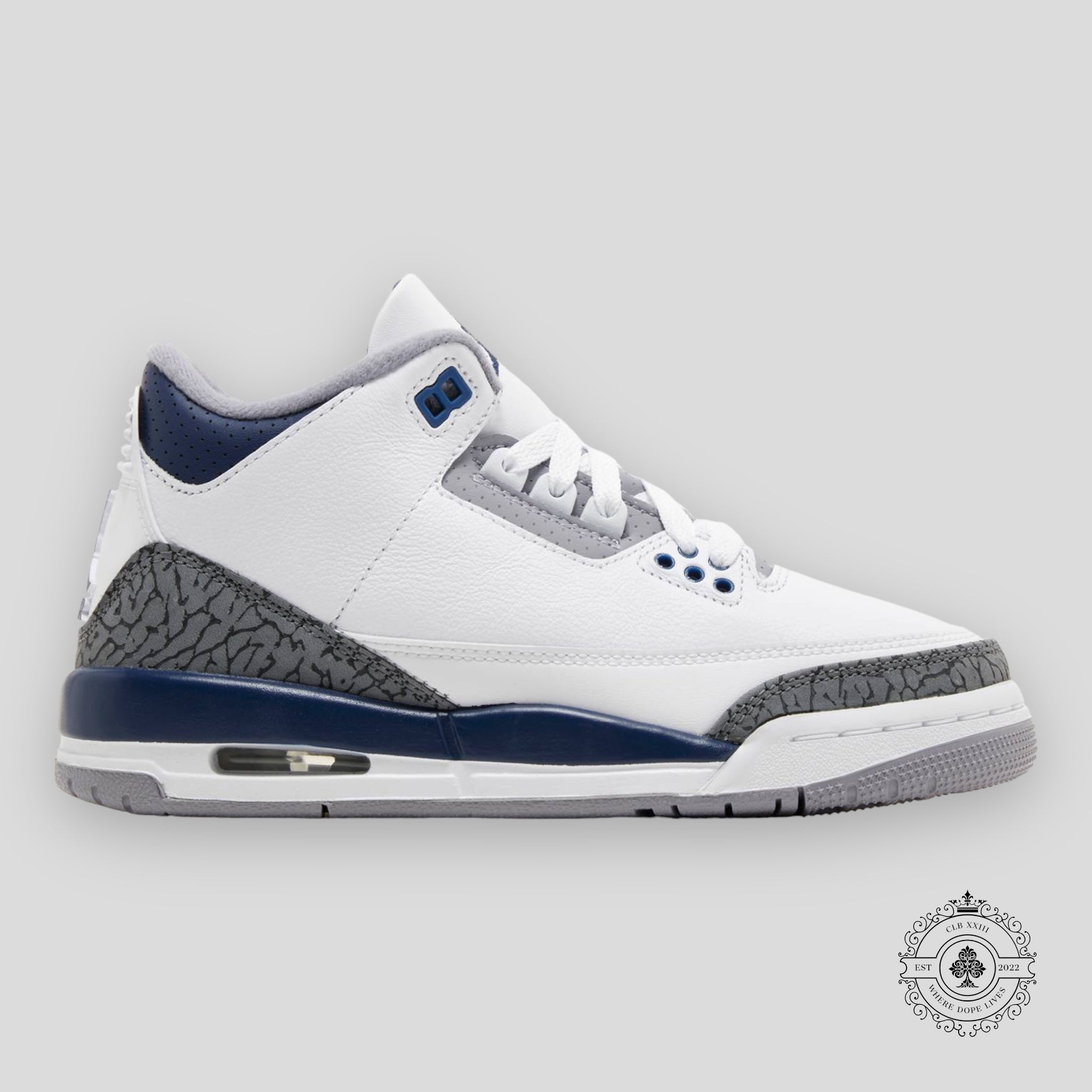 Air Jordan 3 Retro GS Midnight Navy