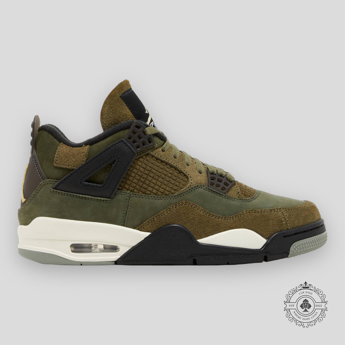 Air Jordan 4 Retro SE Craft Medium Olive