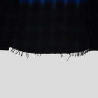 Amiri Distressed Flannel in Blue