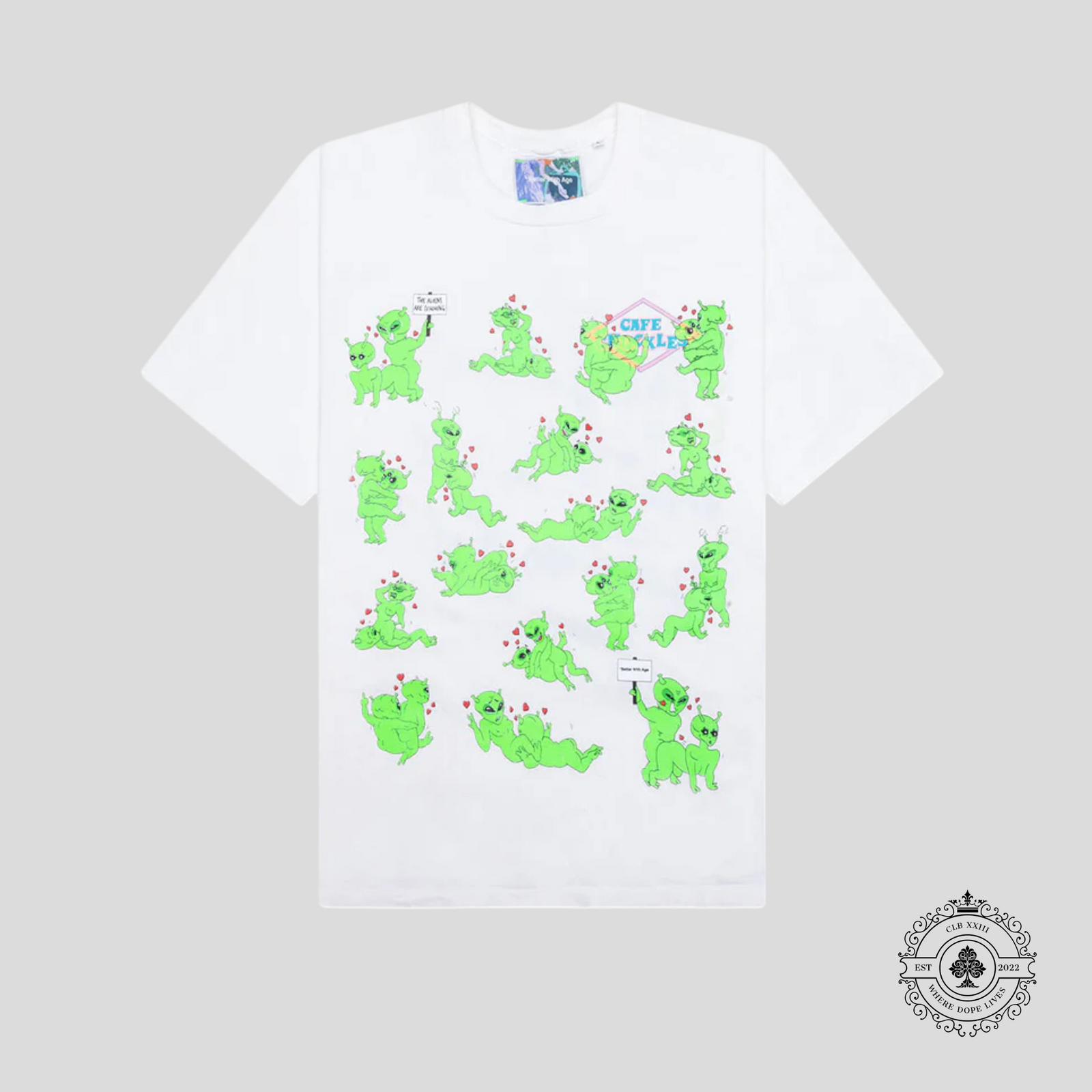 Better With Age Area 69 Tee in White