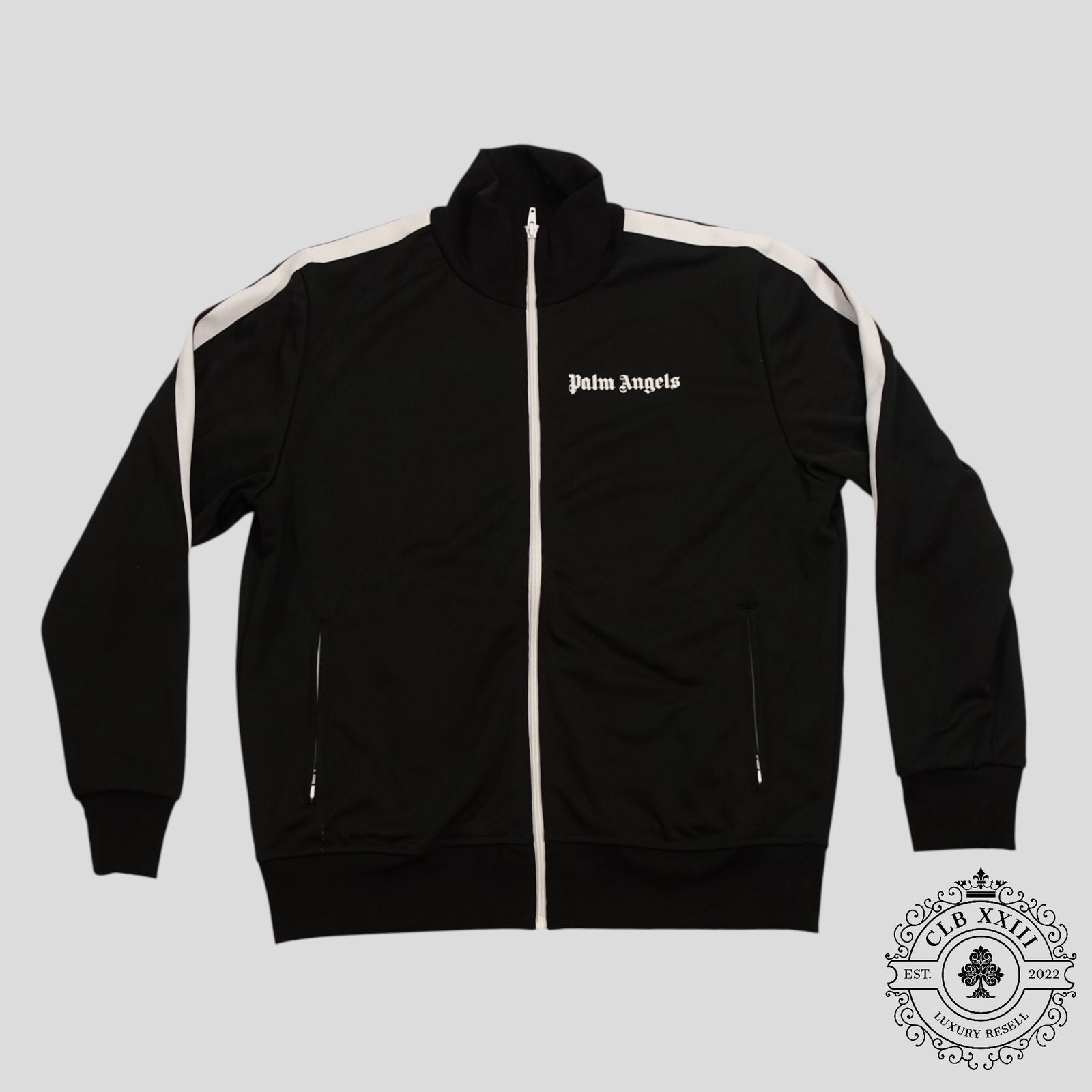 Palm Angels Classic Track Jacket in Black