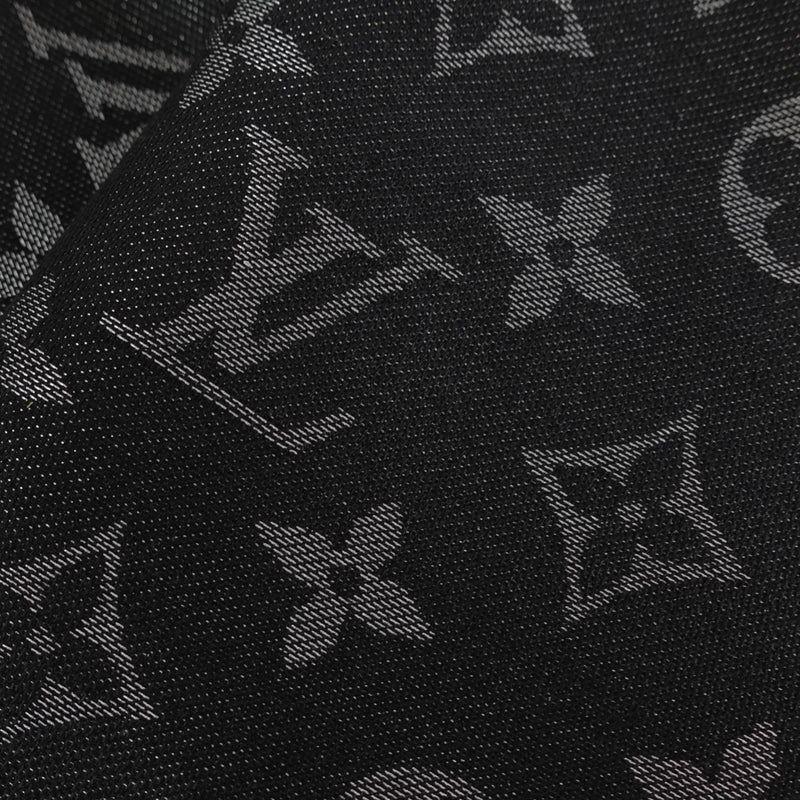 Louis Vuitton Monogram Shine Shawl in Black