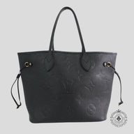 Louis Vuitton Empreinte Neverfull MM in Black