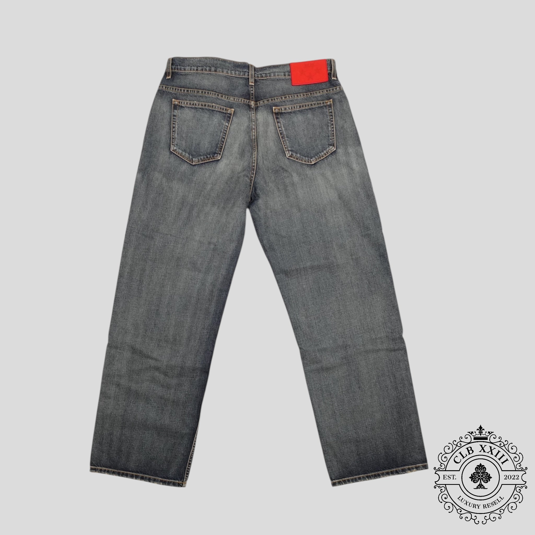 Sp5der Denim Work Pant in Blue Wash