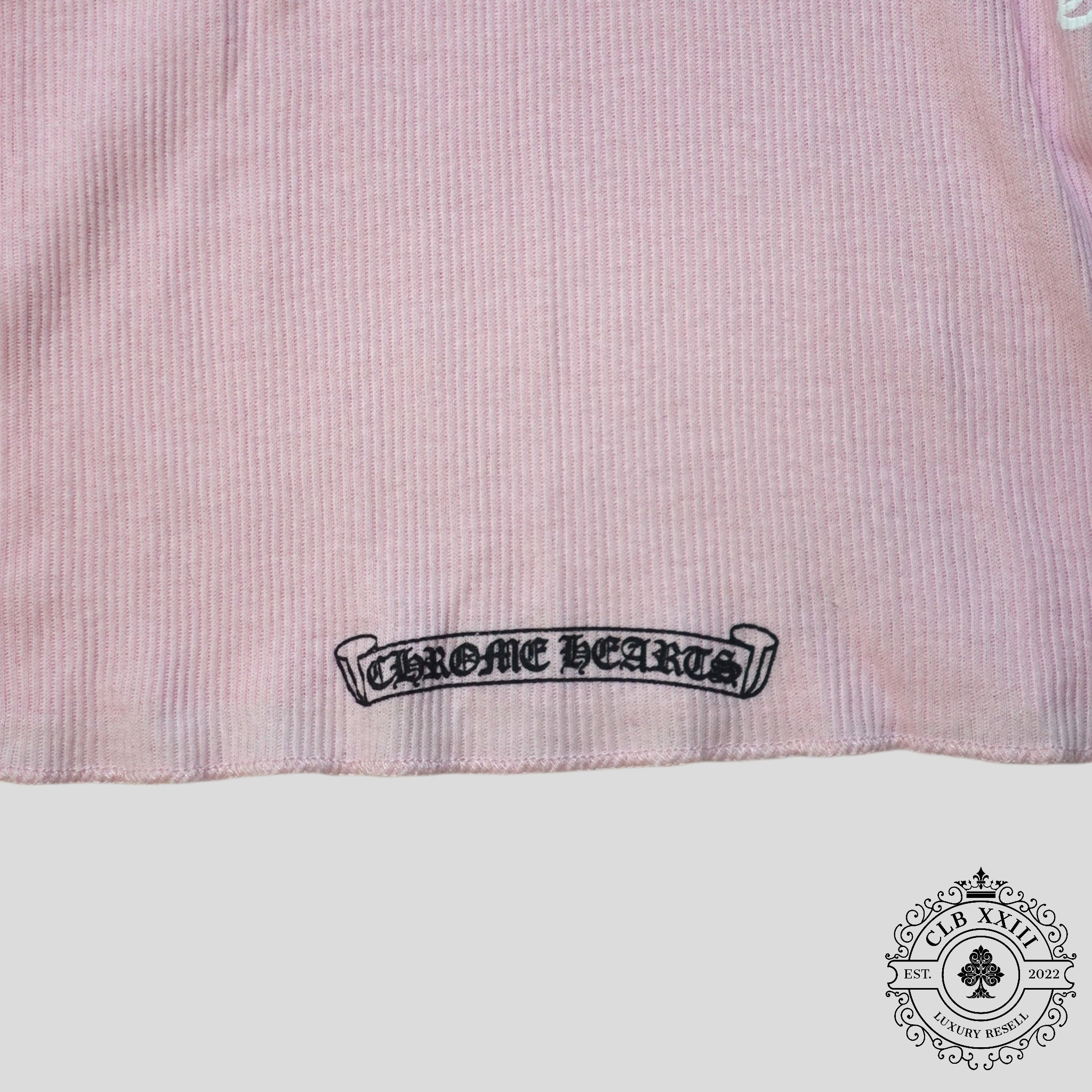 Chrome Hearts Art Basel Deadly Doll Tank in Light Pink