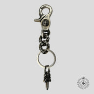 Chrome Hearts Fancy Link Dagger Keychain