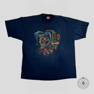 Harley Davidson Vintage Joker Tee in Navy Blue