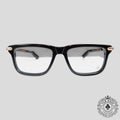 Chrome Hearts Little Dinger Glasses in Black/Silver