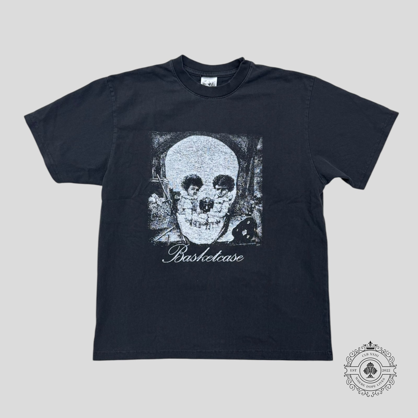 Basketcase Alpine Tee in Black