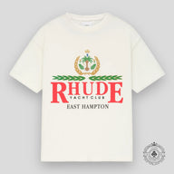 Rhude East Hampton Crest Tee