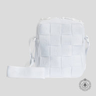 Supreme Woven Shoulder Bag in White