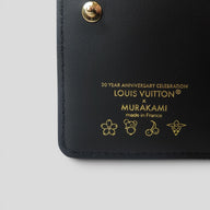 Louis Vuitton Takashi Murakami Lou Wallet in Black