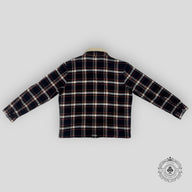 Chrome Hearts Shearling Collar Zip-Up Jacket