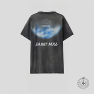 Saint Michael Freedom Tee in Washed Black