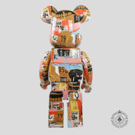 Bearbrick Andy Warhol x Jean-Michel Basquiat #2 1000%