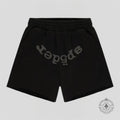 Sp5der OG Web V2 Phantom Shorts in Black