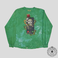 Blind Love Reap What You Love Long Sleeve T-Shirt in Green