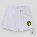 Eric Emanuel EE Basic Shorts in White/Green