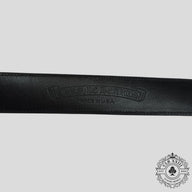 Chrome Hearts Leopard Print Pony Hair Belt Strap