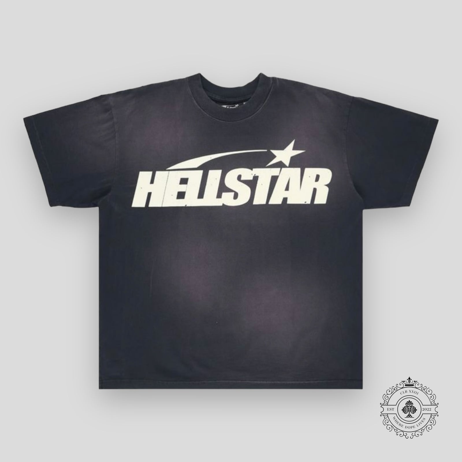 Hellstar Classic Logo Tee in Black