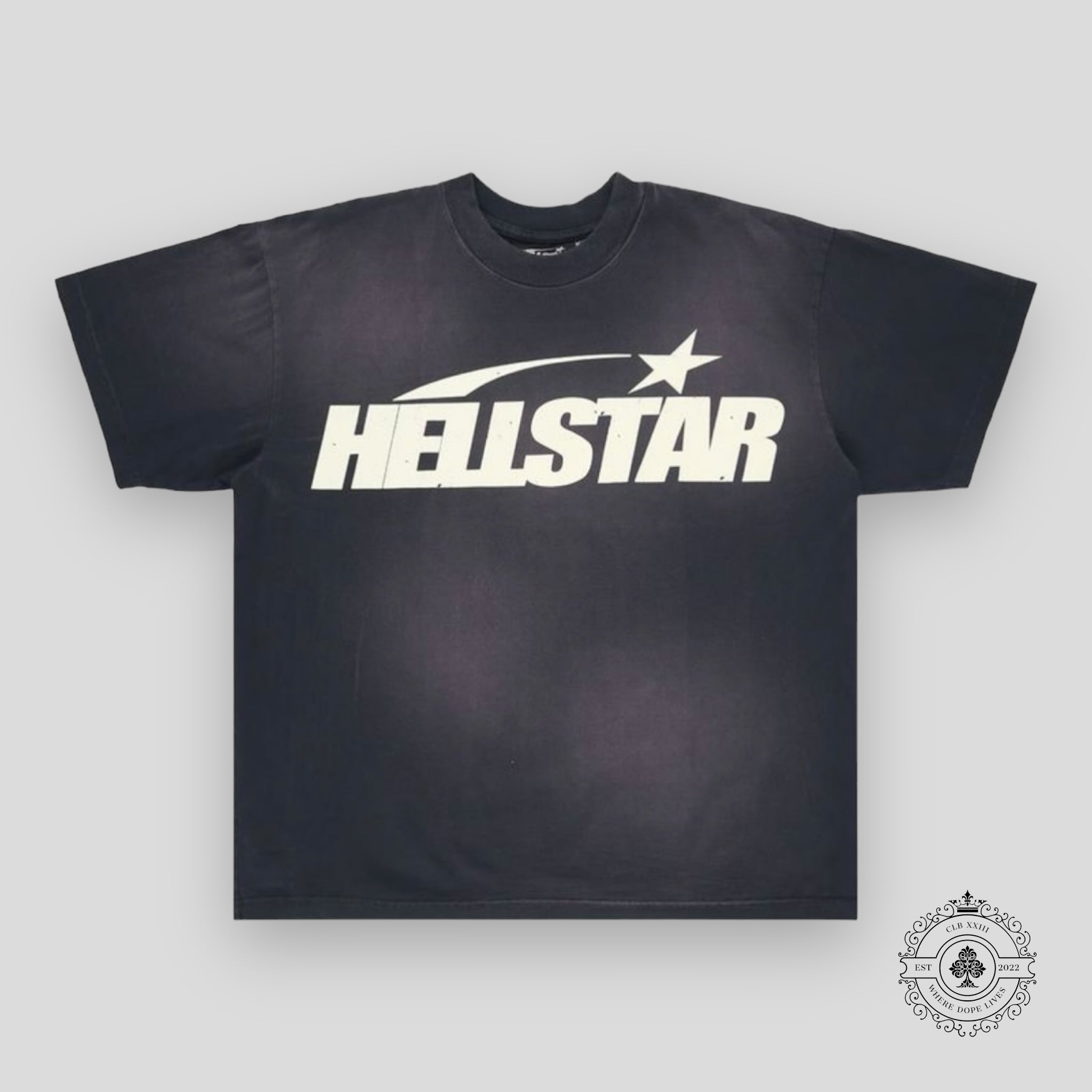 Hellstar Classic Logo Tee in Black