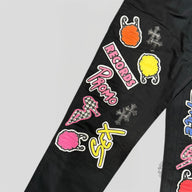 Chrome Hearts Matty Boy Patch Carpenter Pants