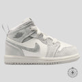 Air Jordan 1 Mid TD Neutral Grey Sail