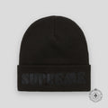 Supreme Stencil Beanie in Black