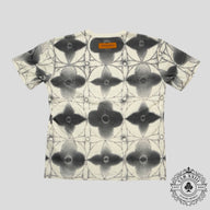 Louis Vuitton Printed Shibori Tie-Dye Tee in White