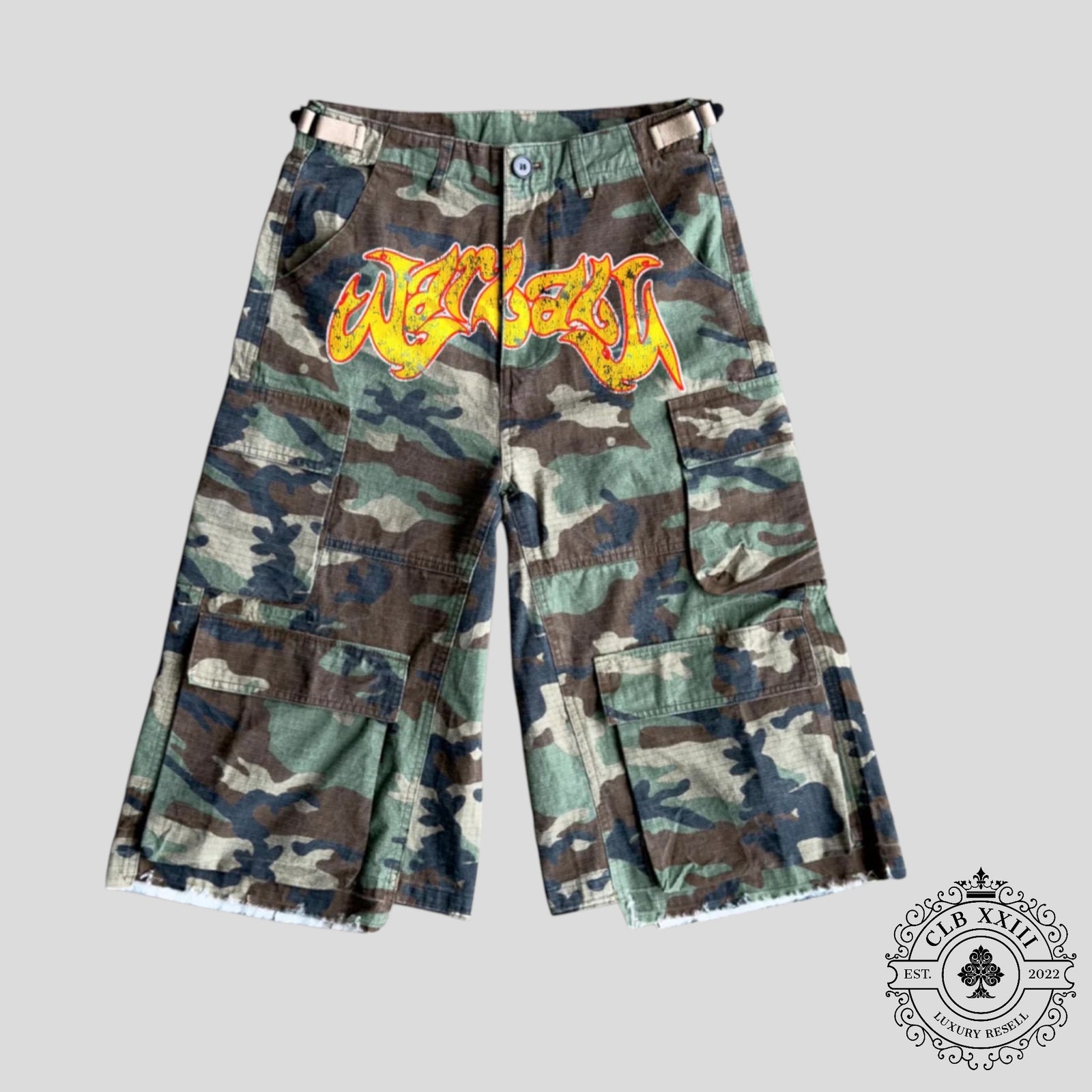 Bravest Studios War Camo Cargo Shorts