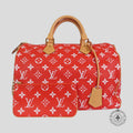 Louis Vuitton Speedy P9 Bandouliere 40 in Red