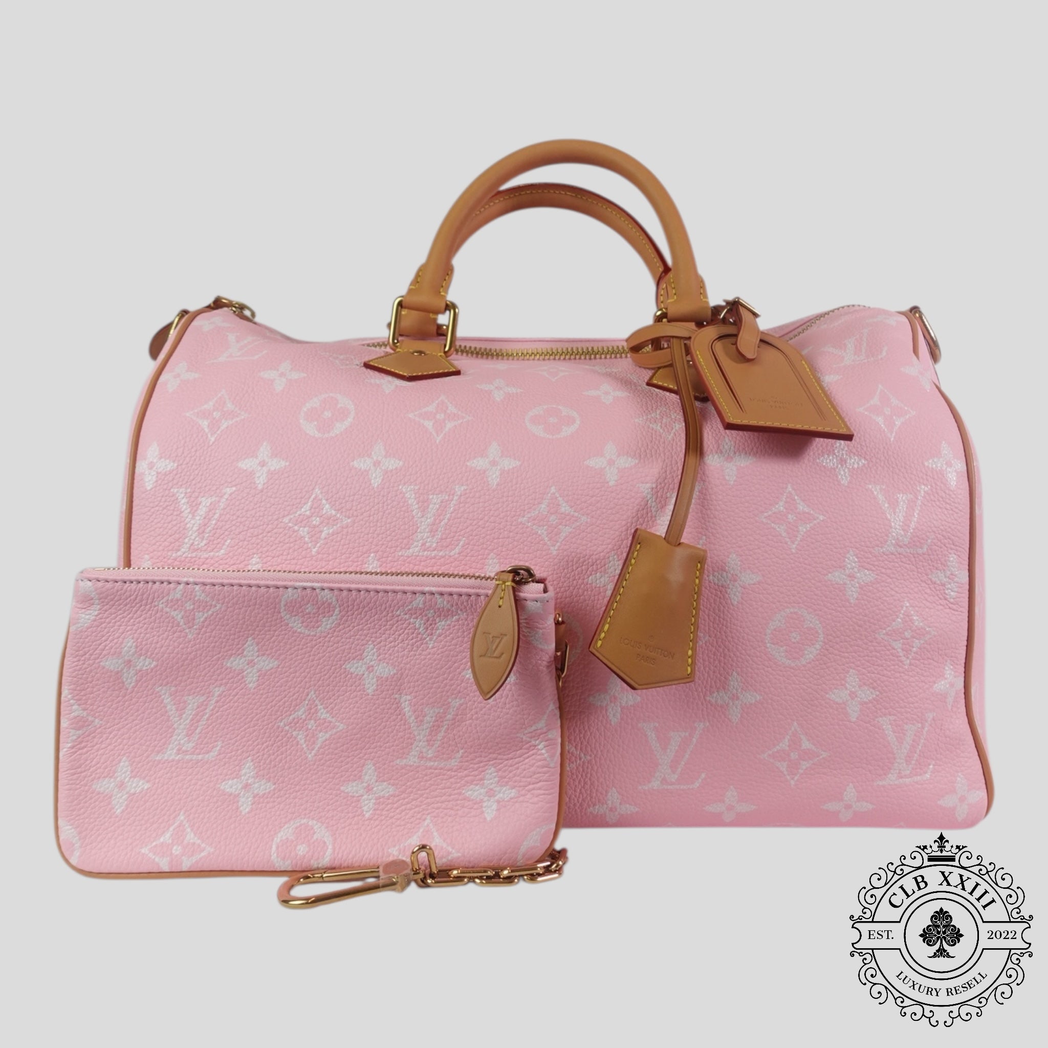 Louis Vuitton Speedy P9 Bandoulière 40 in Candy Pink