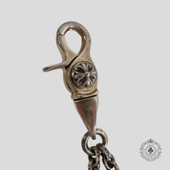 Chrome Hearts Dice Keychain in Silver
