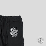Chrome Hearts Horseshoe Logo Sweatpants in Black