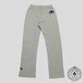 Chrome Hearts Women's Triple Cross CH Flocked Sweatpants in Grey