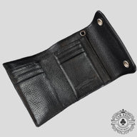 Chrome Hearts Short Wave Wallet in Black