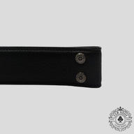 Chrome Hearts 1.5 Inch Belt Strap in Black