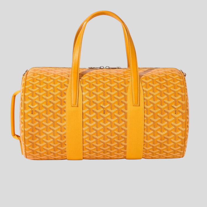 Goyard Barrel 40 Sports Bag in Yellow
