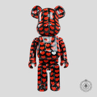 Bearbrick Black Heart 1000%